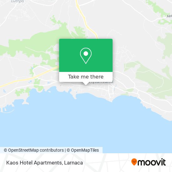Kaos Hotel Apartments map