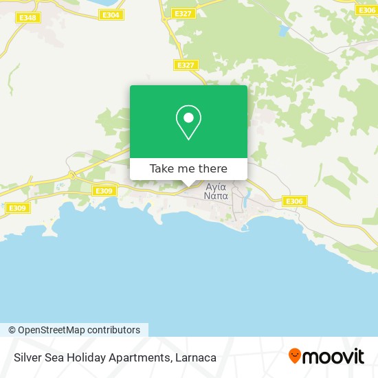 Silver Sea Holiday Apartments map