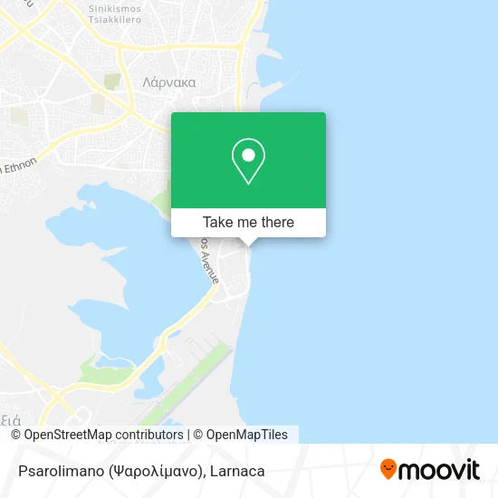 Psarolimano (Ψαρολίμανο) map