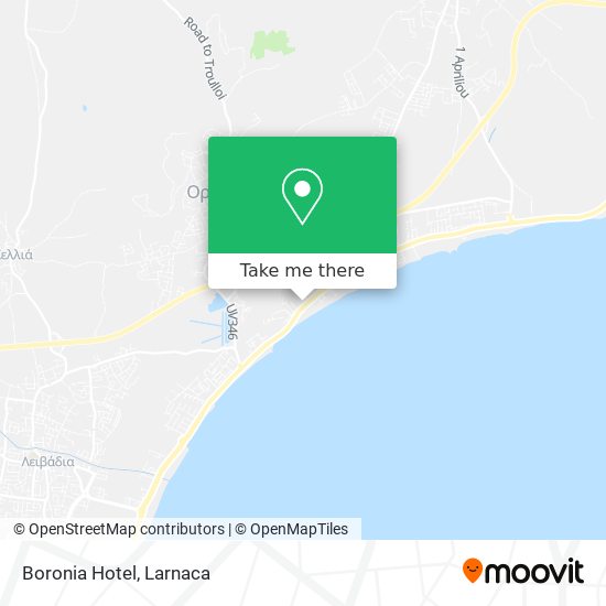 Boronia Hotel map