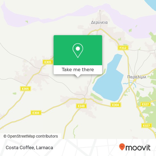 Costa Coffee χάρτης