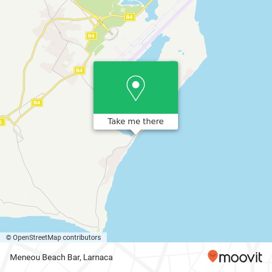 Meneou Beach Bar map