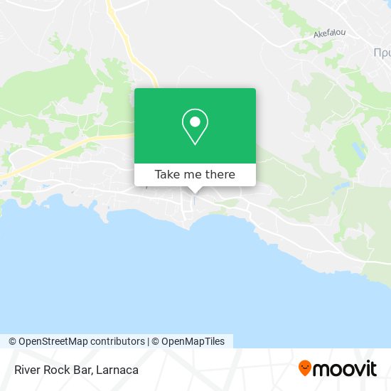 River Rock Bar χάρτης