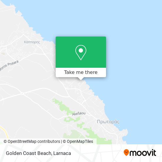 Golden Coast Beach χάρτης