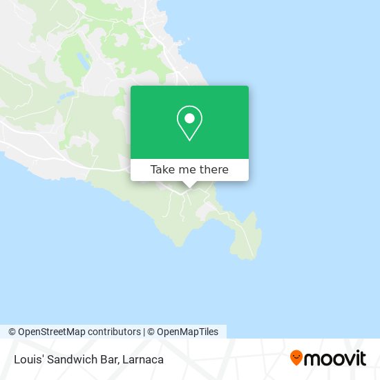 Louis' Sandwich Bar χάρτης