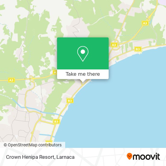 Crown Henipa Resort map