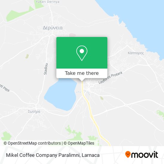 Mikel Coffee Company Paralimni χάρτης