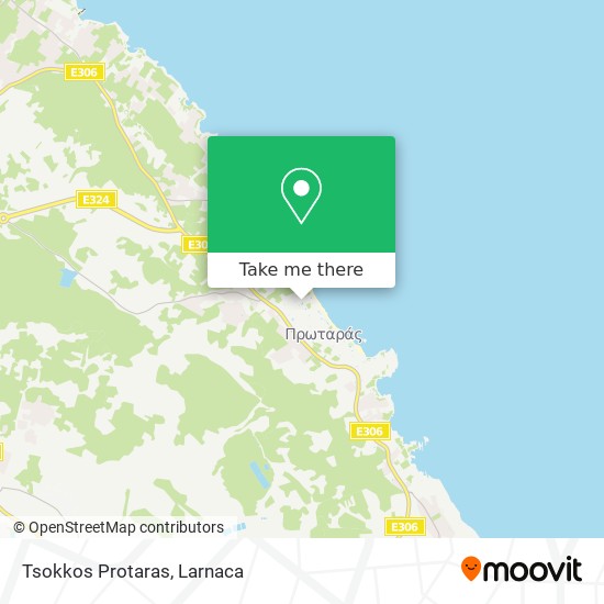 Tsokkos Protaras map