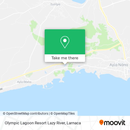 Olympic Lagoon Resort Lazy River χάρτης