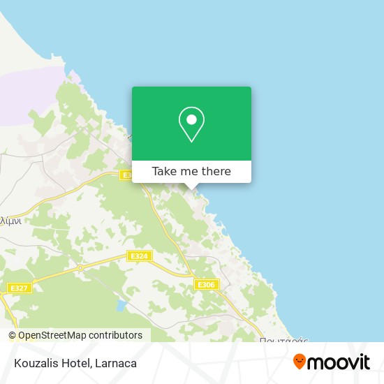 Kouzalis Hotel map