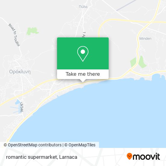 romantic supermarket χάρτης