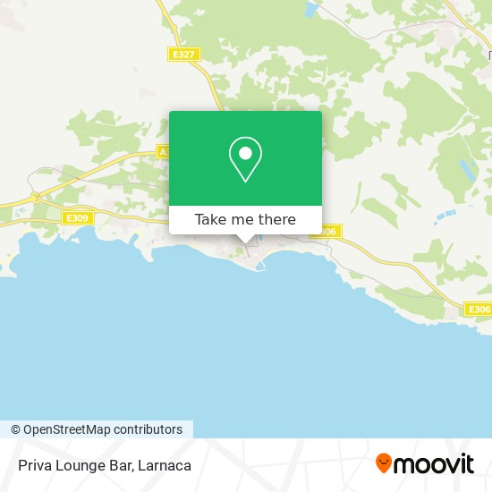 Priva Lounge Bar χάρτης