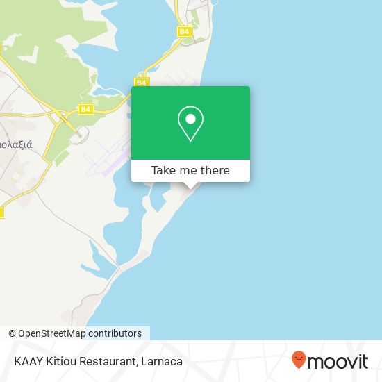 KAAY Kitiou Restaurant χάρτης