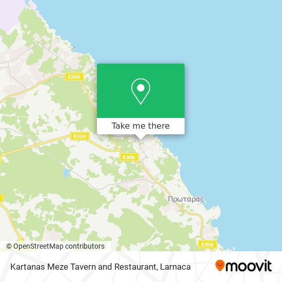 Kartanas Meze Tavern and Restaurant map
