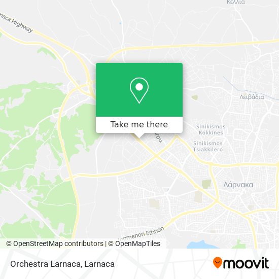 Orchestra Larnaca χάρτης