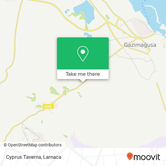 Cyprus  Taverna map