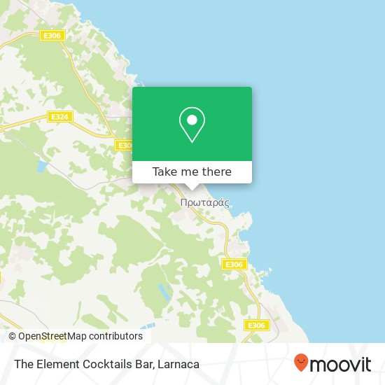 The Element Cocktails Bar χάρτης