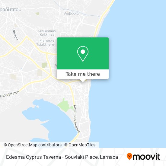 Edesma Cyprus Taverna - Souvlaki Place χάρτης