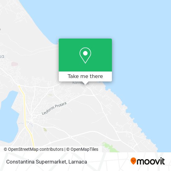 Constantina Supermarket χάρτης