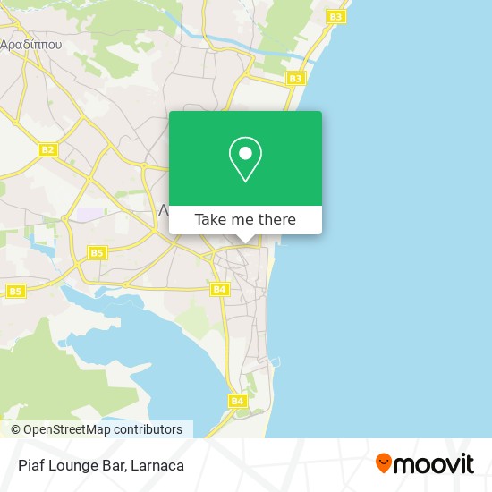 Piaf Lounge Bar χάρτης