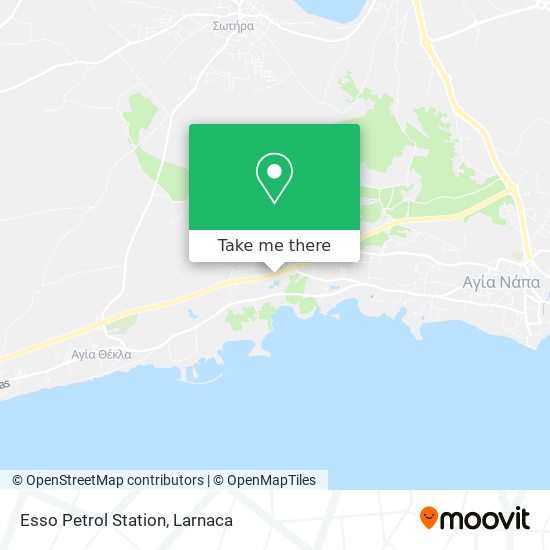 Esso Petrol Station χάρτης