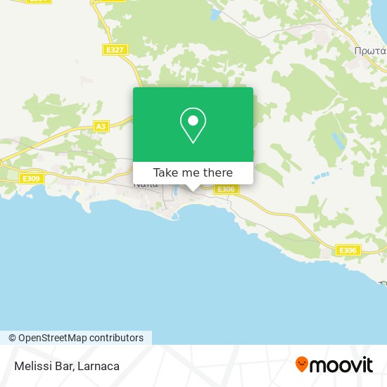 Melissi Bar χάρτης