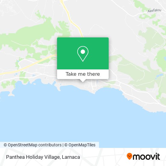 Panthea Holiday Village χάρτης