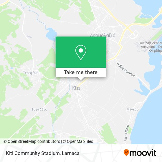 Kiti Community Stadium map