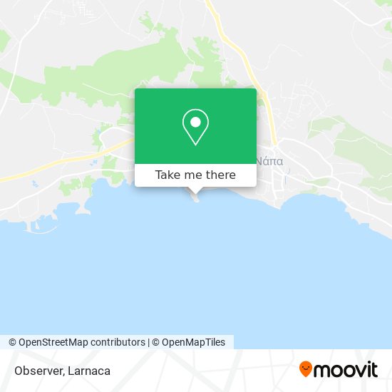 Observer χάρτης