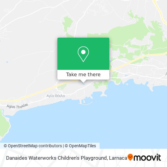 Danaides Waterworks Children's Playground χάρτης