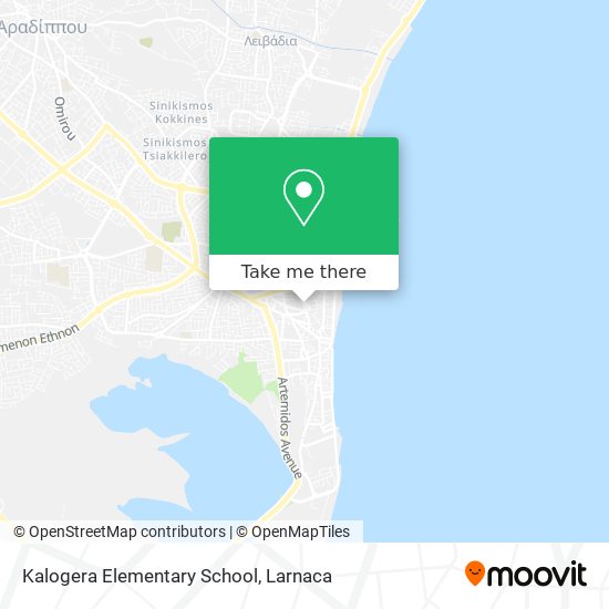 Kalogera Elementary School map