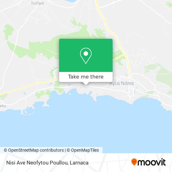 Nisi Ave Neofytou Poullou map