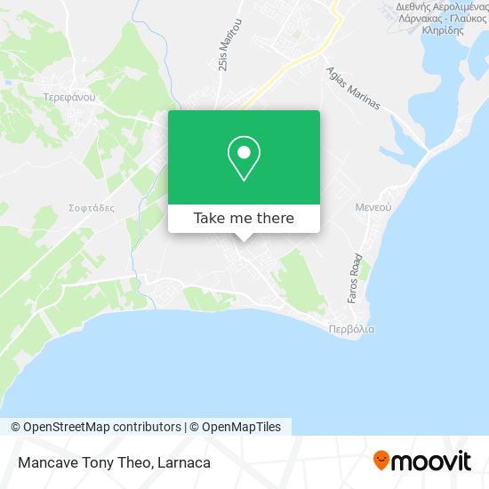 Mancave Tony Theo map