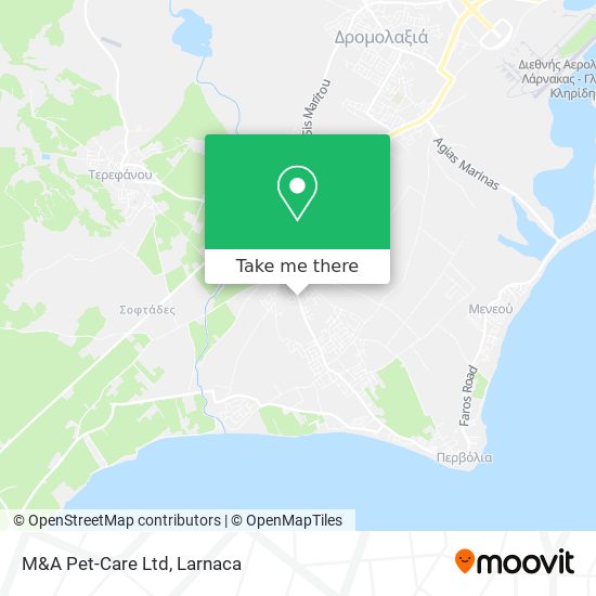 M&A Pet-Care Ltd map