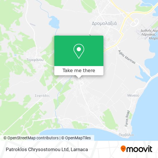 Patroklos Chrysostomou Ltd χάρτης