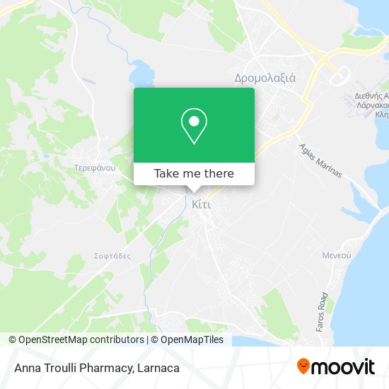 Anna Troulli Pharmacy map