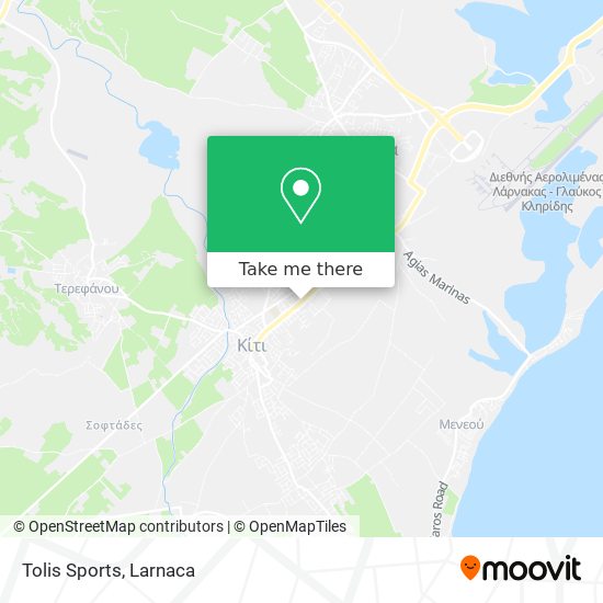 Tolis Sports χάρτης