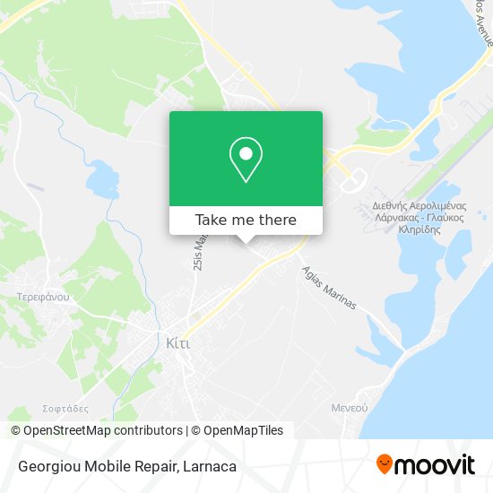 Georgiou Mobile Repair χάρτης