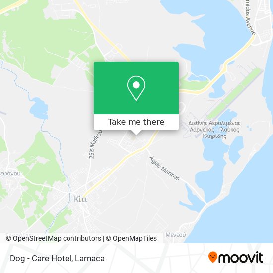 Dog - Care Hotel map