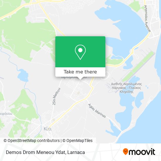 Demos Drom Meneou Ydat map