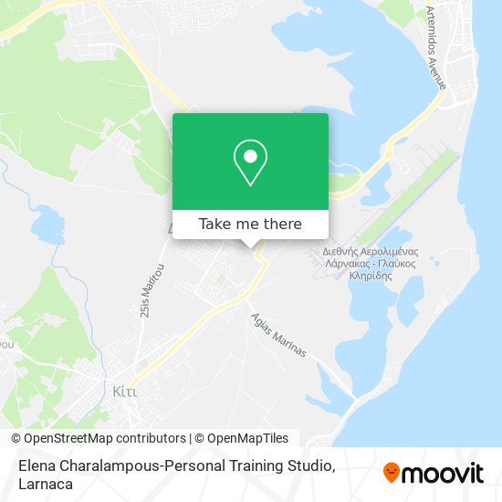 Elena Charalampous-Personal Training Studio χάρτης