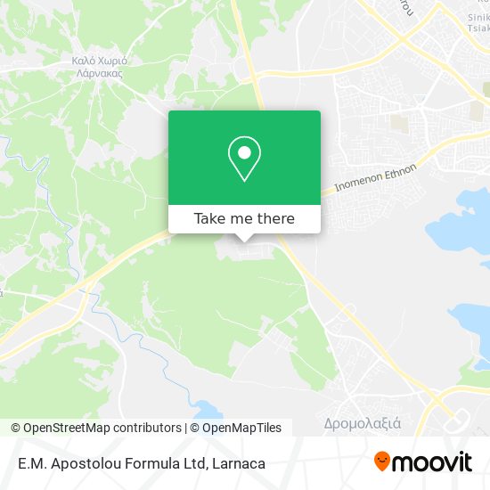 E.M. Apostolou Formula Ltd map
