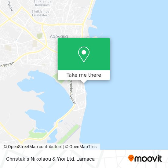 Christakis Nikolaou & Yioi Ltd χάρτης