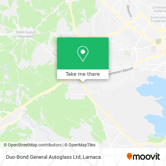 Duo-Bond General Autoglass Ltd map