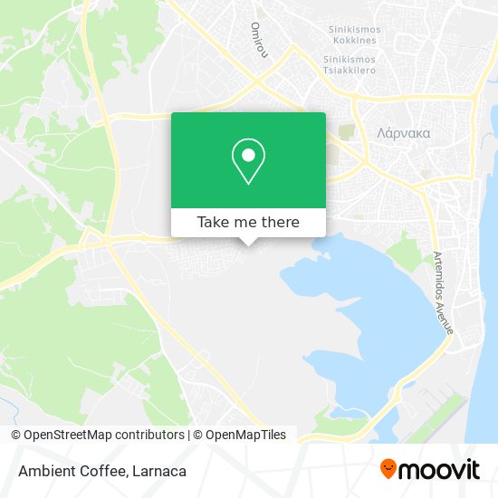 Ambient Coffee map