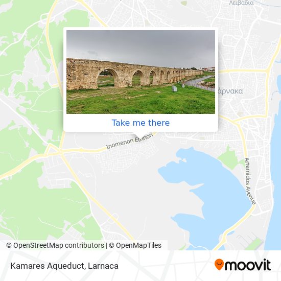 Kamares Aqueduct χάρτης