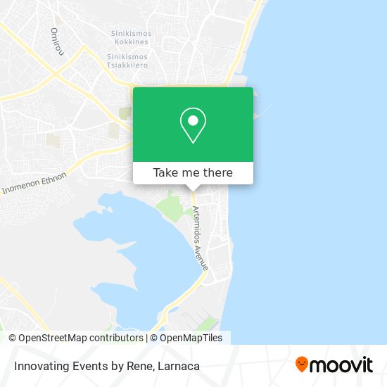 Innovating Events by Rene map