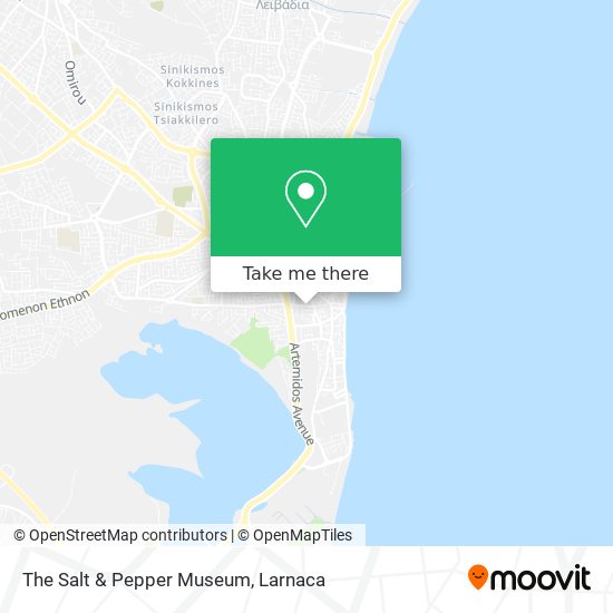 The Salt & Pepper Museum map