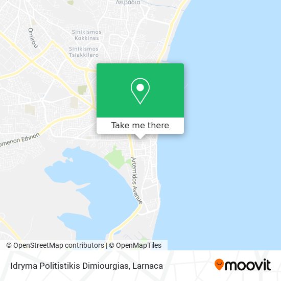 Idryma Politistikis Dimiourgias map