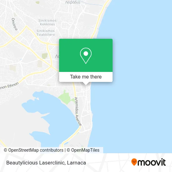 Beautylicious Laserclinic map